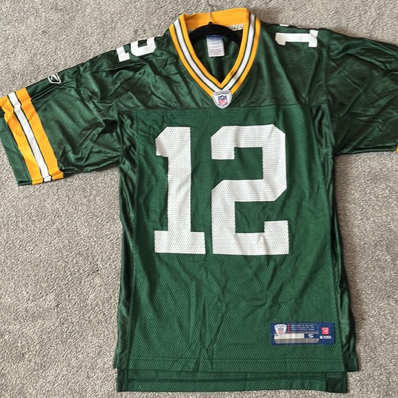 NFL On Field Aaron Rodgers 12 Greenbay Packers Jersey S - Picture 5 of 5
